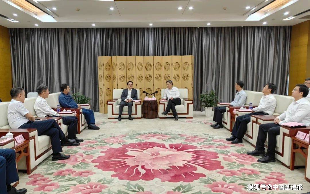 中交集团党委副书记,总经理王海怀会见芜湖市委书记宁波