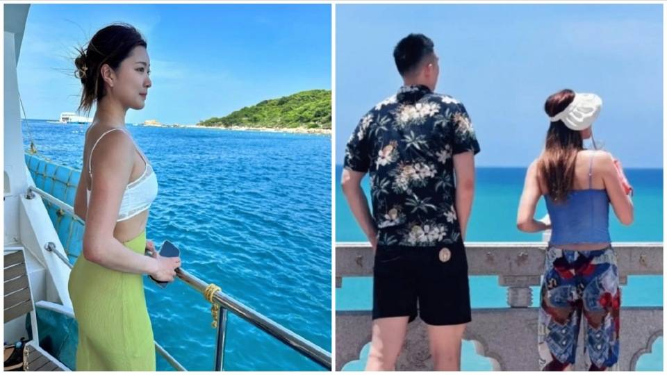 辽宁球员带女友旅游,身高1米76身材傲人,豪气点下10个菜_付豪_球迷