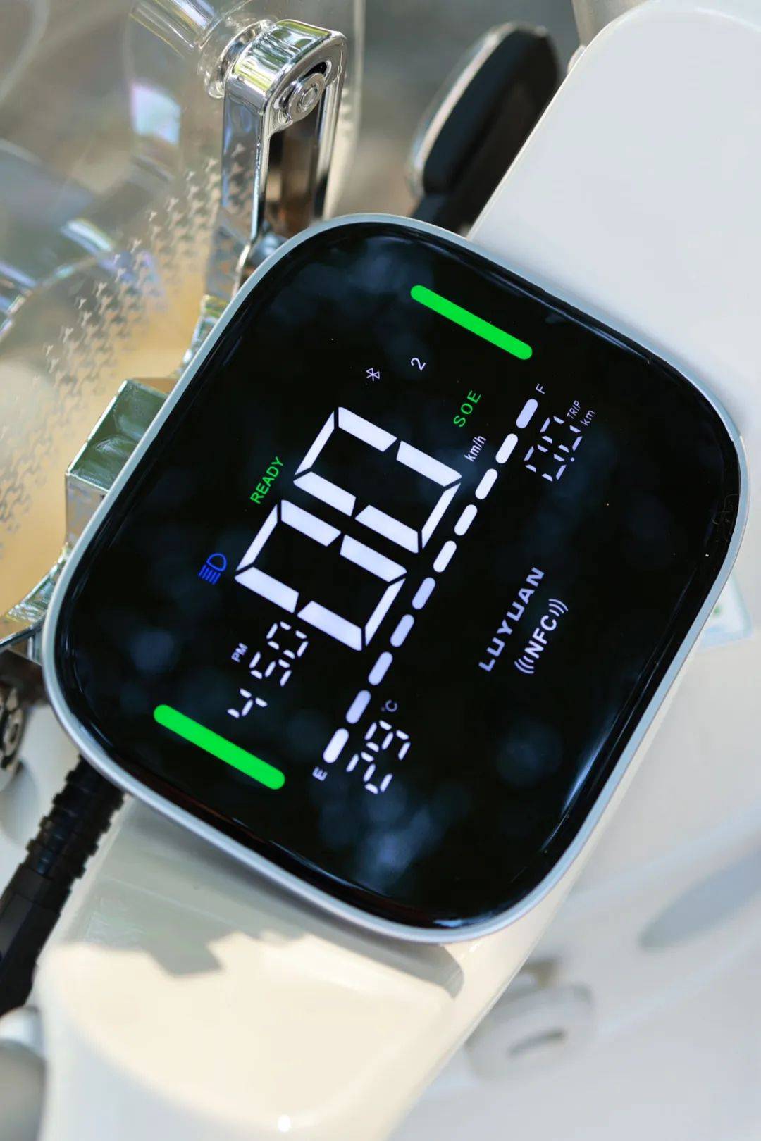 推荐一款电动车精致复古,细节致胜,绿源moda8女性用户评测