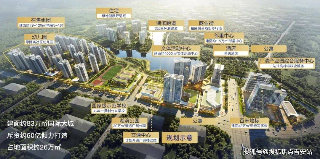 清远绿地广清国际城楼盘最新消息【售楼中心】楼盘资料和项目介绍