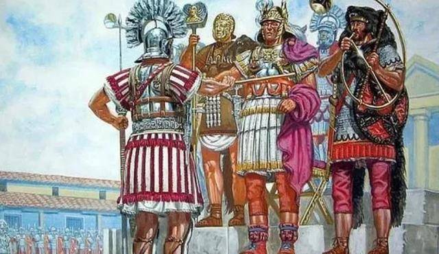 《罗马君王传》记载,卡西乌斯被马尔库斯的妻子福斯蒂娜欺骗或说服