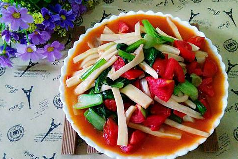 素炒鸡腿菇.5.