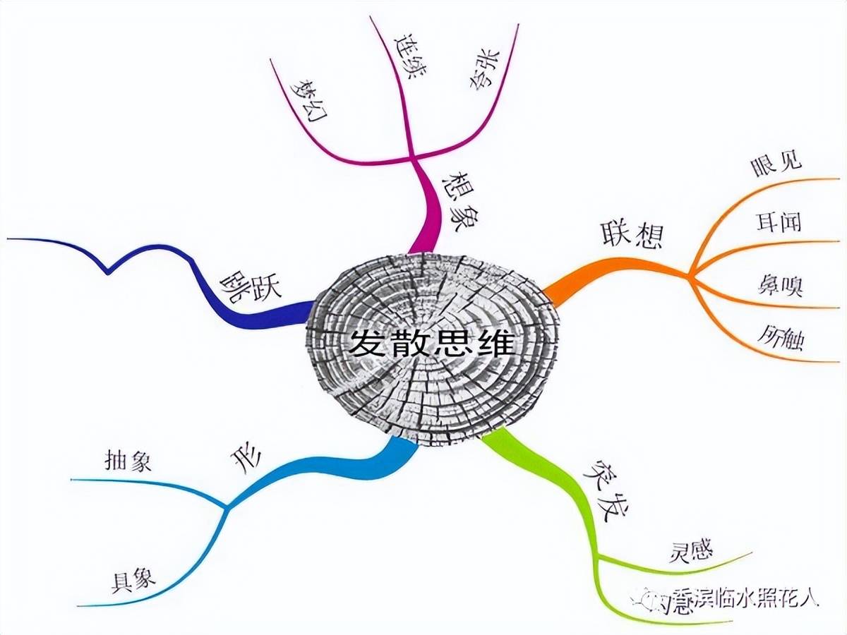 花瓣图思维导图图片