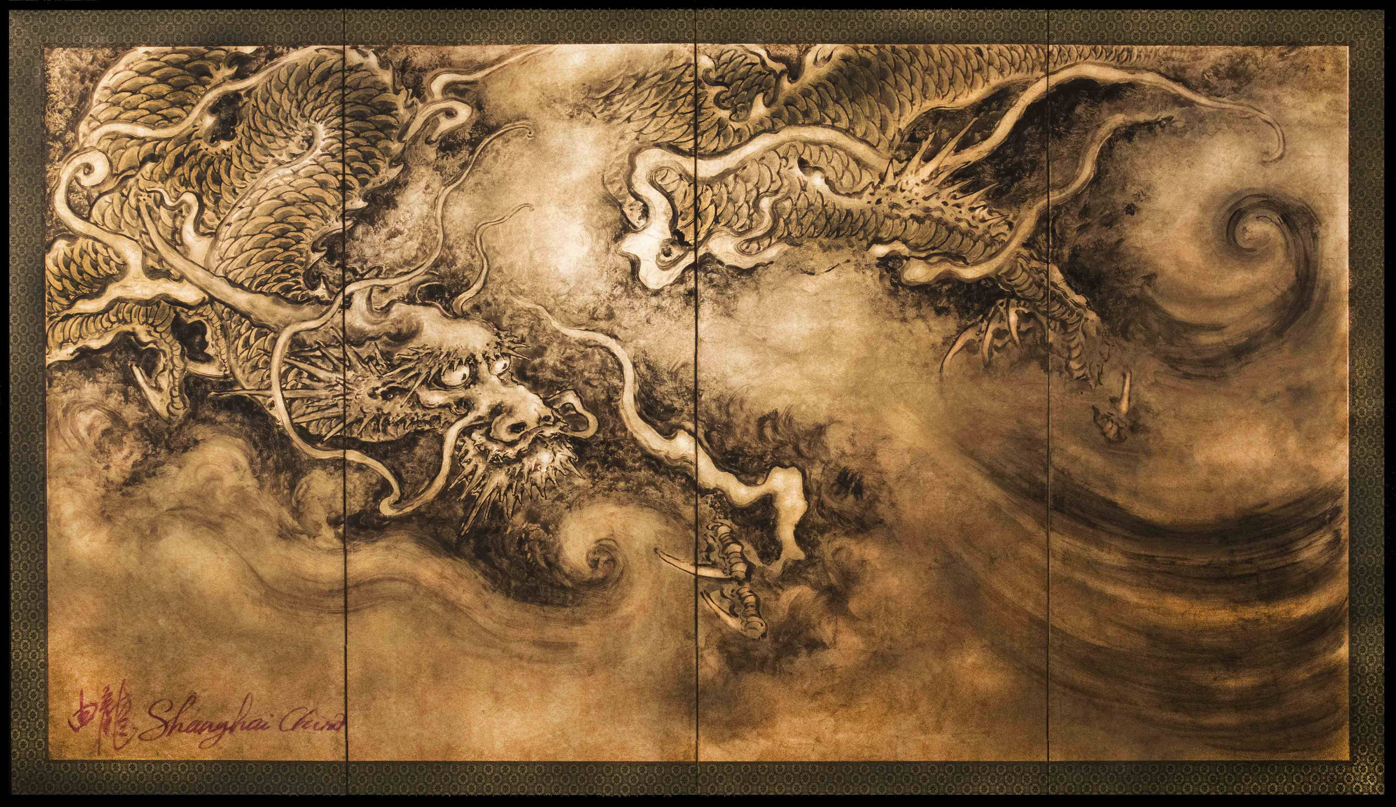 当代画龙哪个出名