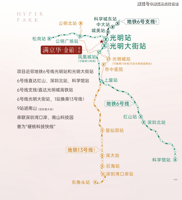 深圳光明中心百万方大城品质住宅【满金华金硕华府】