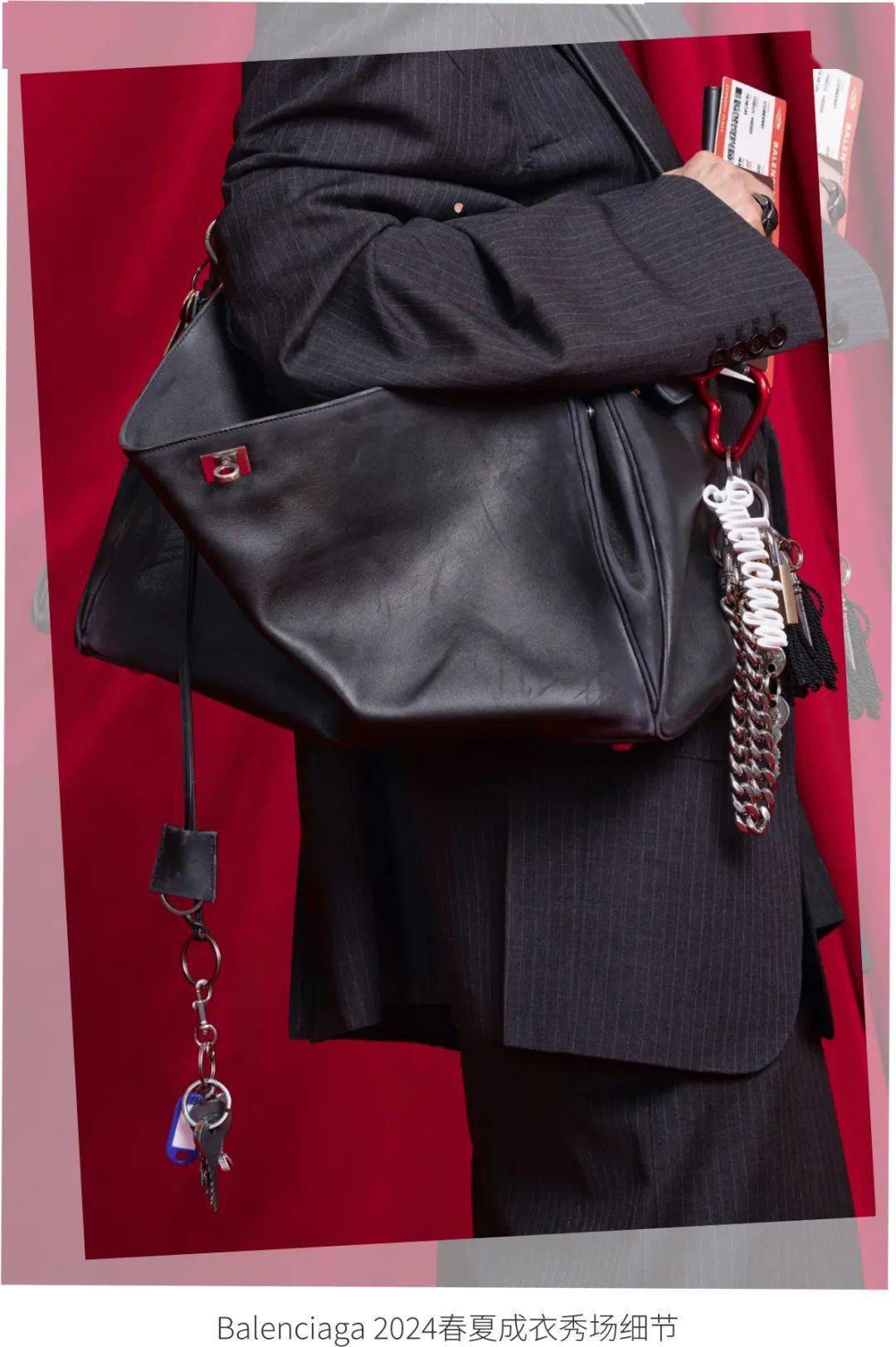 巴黎世家包包该不会成为爱马仕"平替"吧…_rodeo_进行_个性