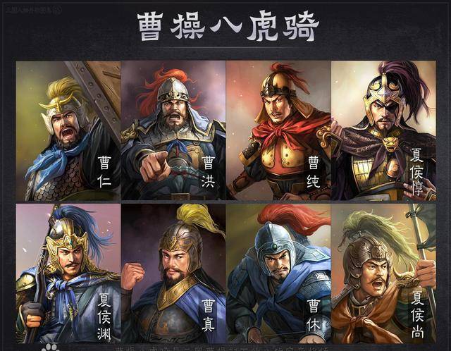 其中谁的能力最强,谁最受曹操信任?