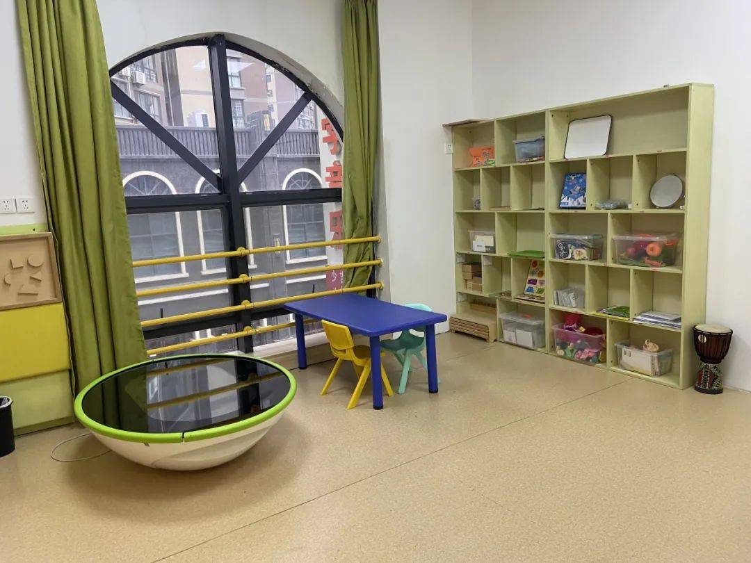 蒙氏认知教室感觉统合训练教室智塔占地近700平米,每一角落都精心设计