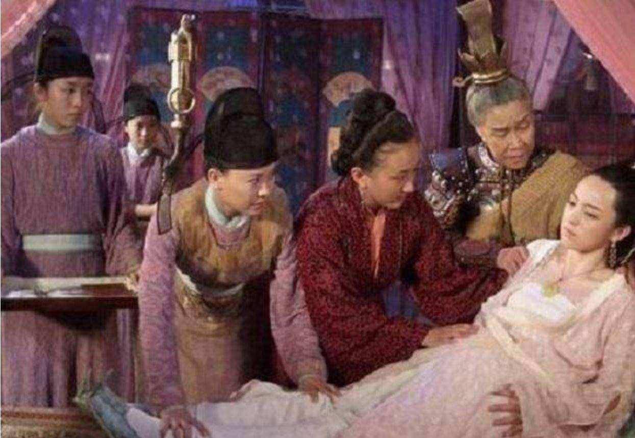 然后封锁了刘娥宫中的消息,让宫廷内外都以为怀孕的是刘娥