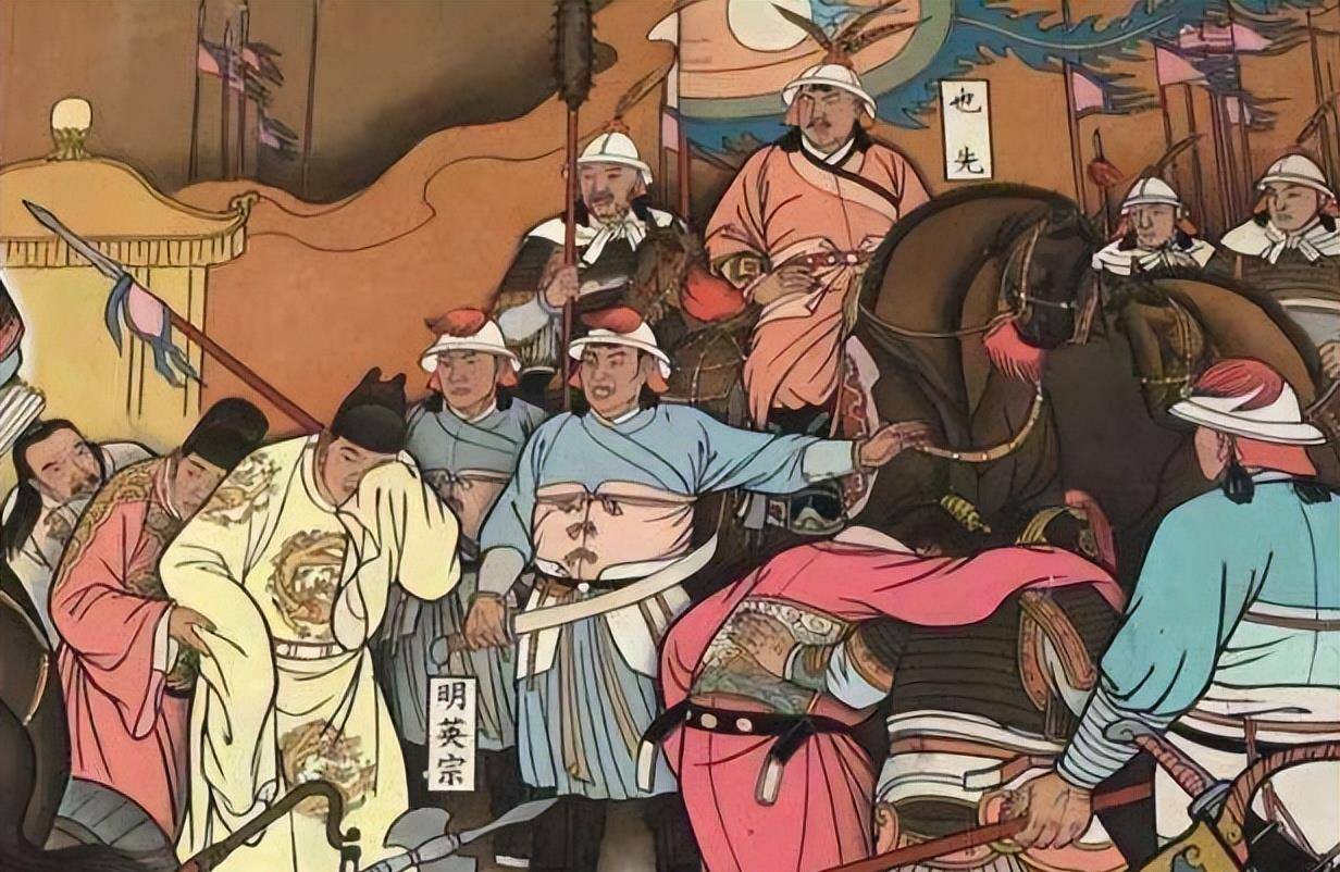 明朝土木堡之变,应该是谁负主要责任?_明英宗_瓦剌_王振