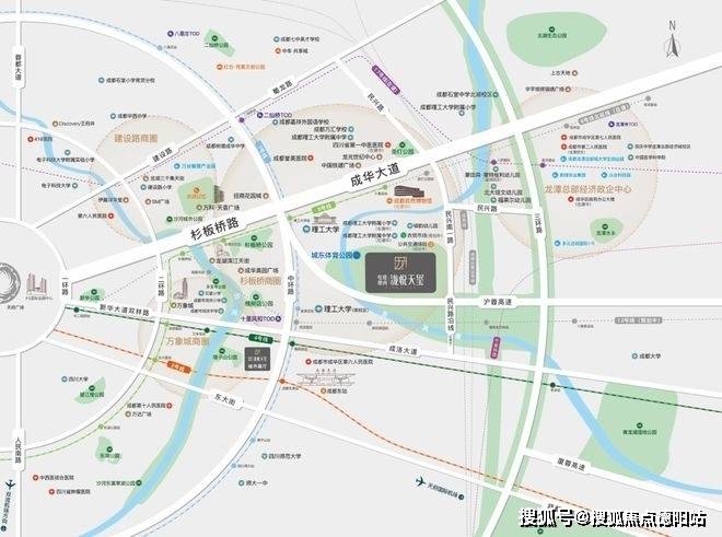 成华区杉板桥公园里【电建德商泷悦天玺】叠拼,洋房,高层/小高层 预约