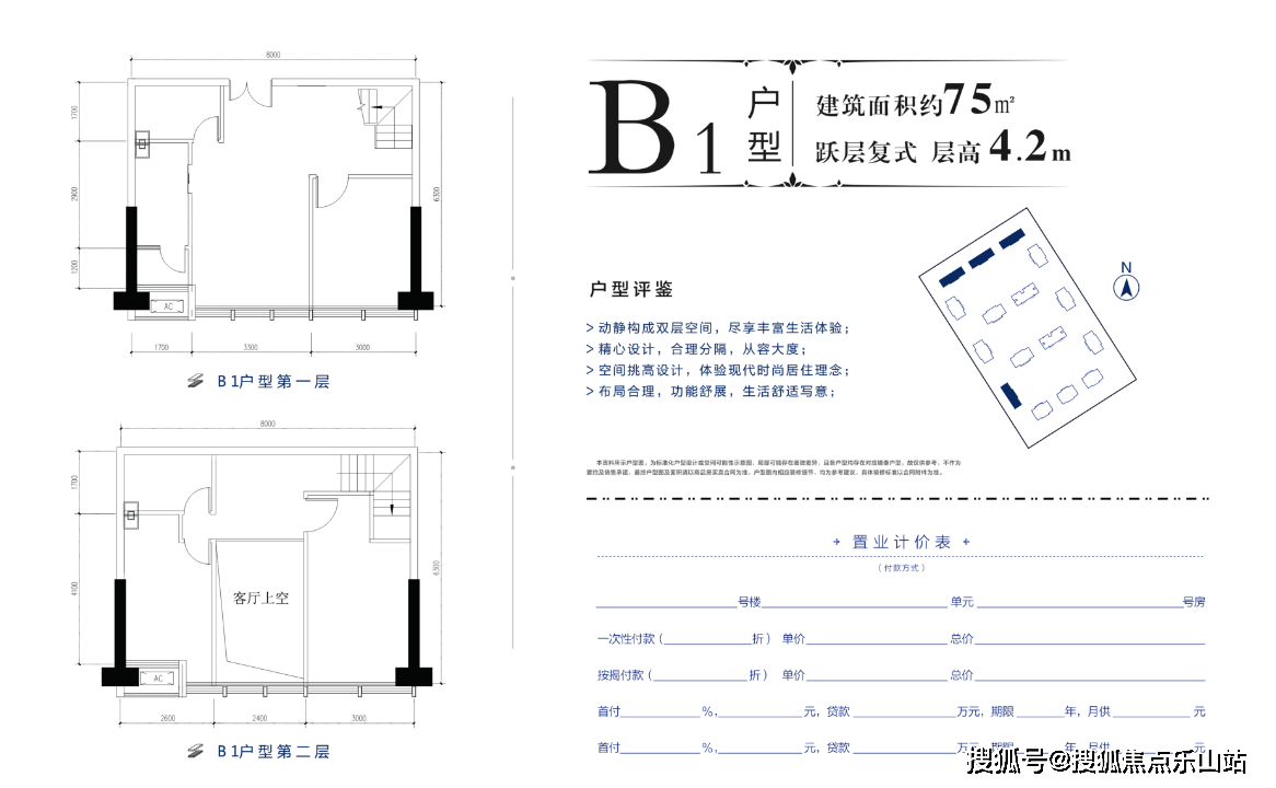 洲际健康城户型图分析