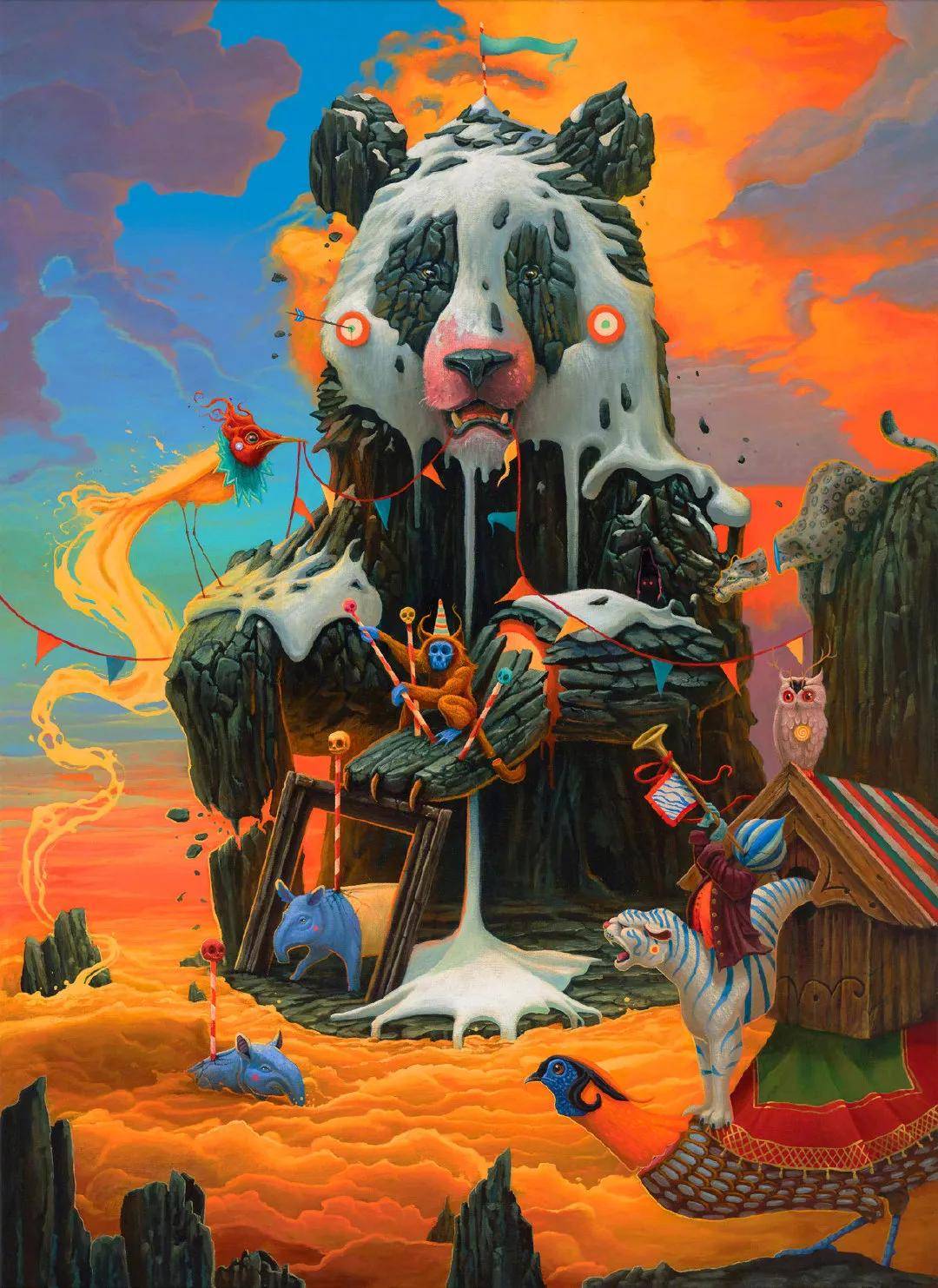 超现实主义艺术家antonio segura donat(dulk):诙谐的魔幻世界