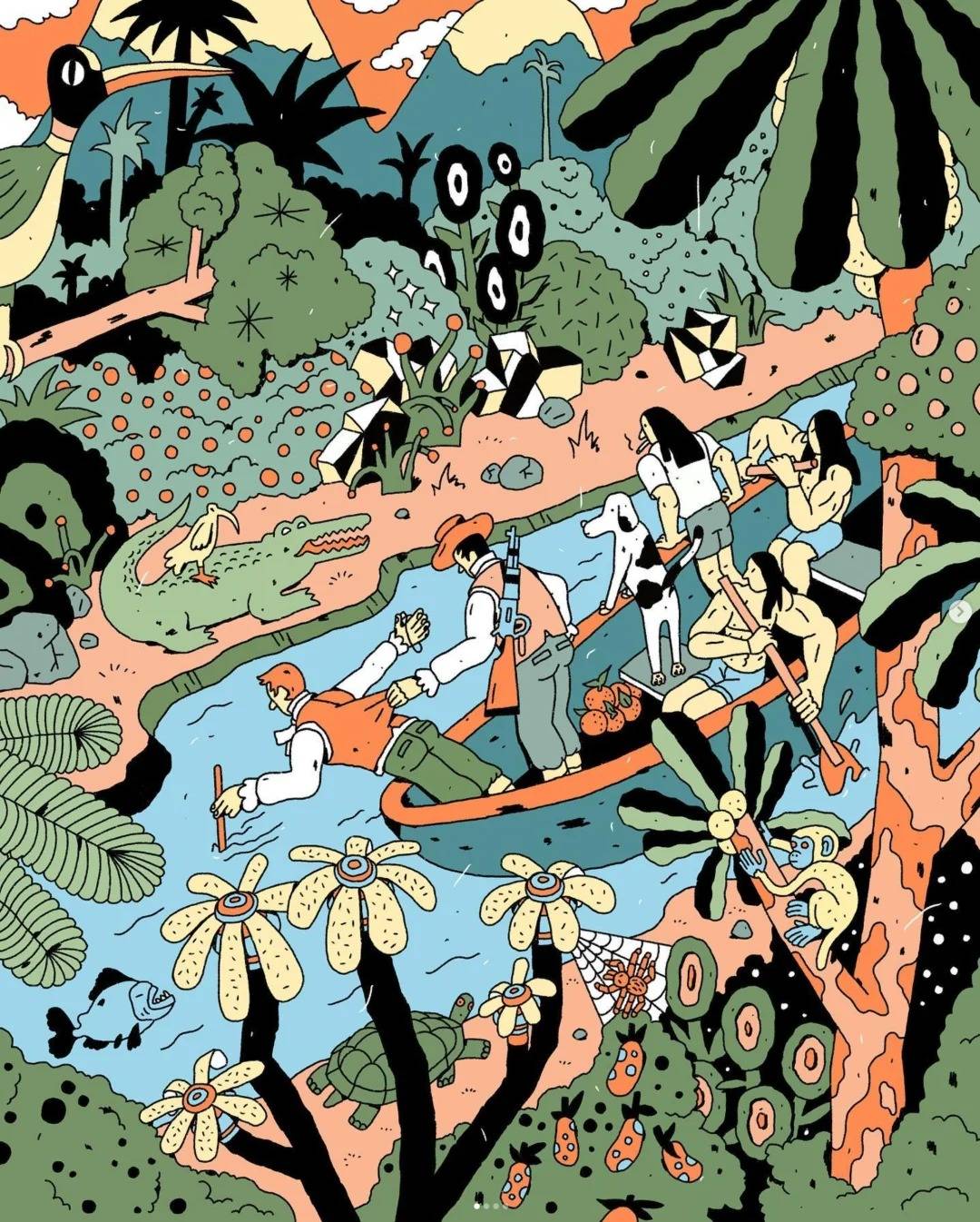 插画说|奇幻的艺术天地|成都知言合一教育分享