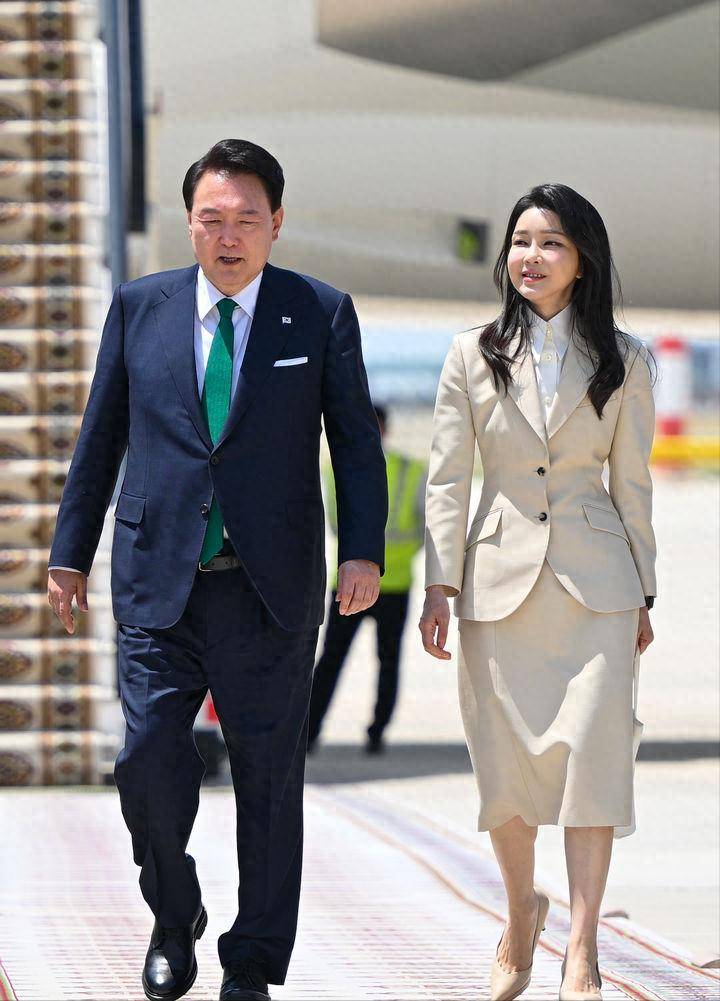 韩国总统老婆图片