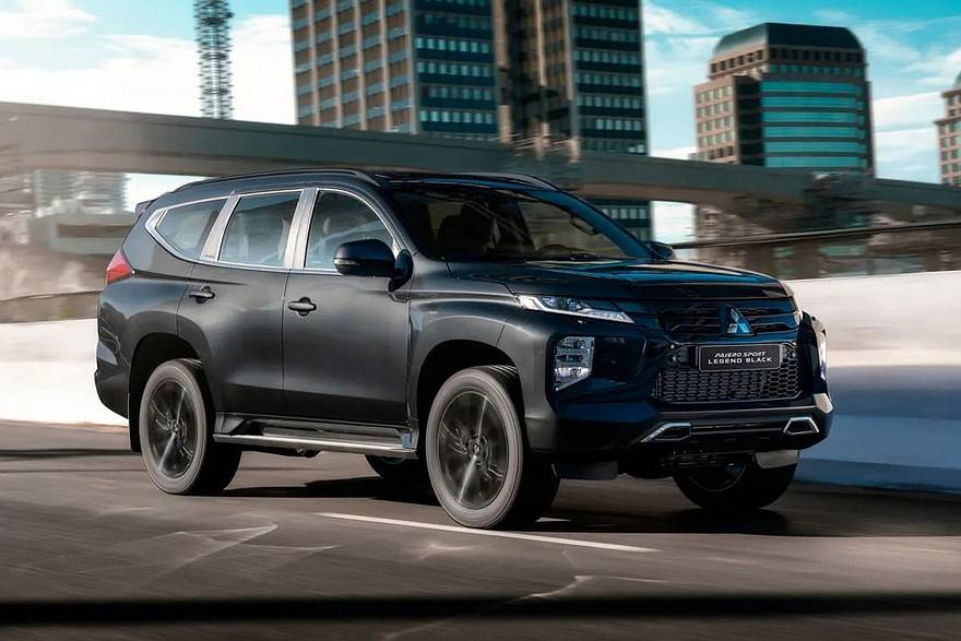 三菱帕杰罗sport legend black国外发布,全黑涂装,配2.4t柴油引擎