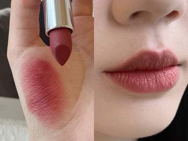 mac本季6款热门色号试色,水漾子弹头薄涂厚涂都好美,这款显嫩无敌