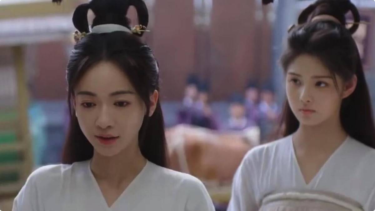 皮相相似,但骨相差了一大截,吴谨言和艾米互换了造型