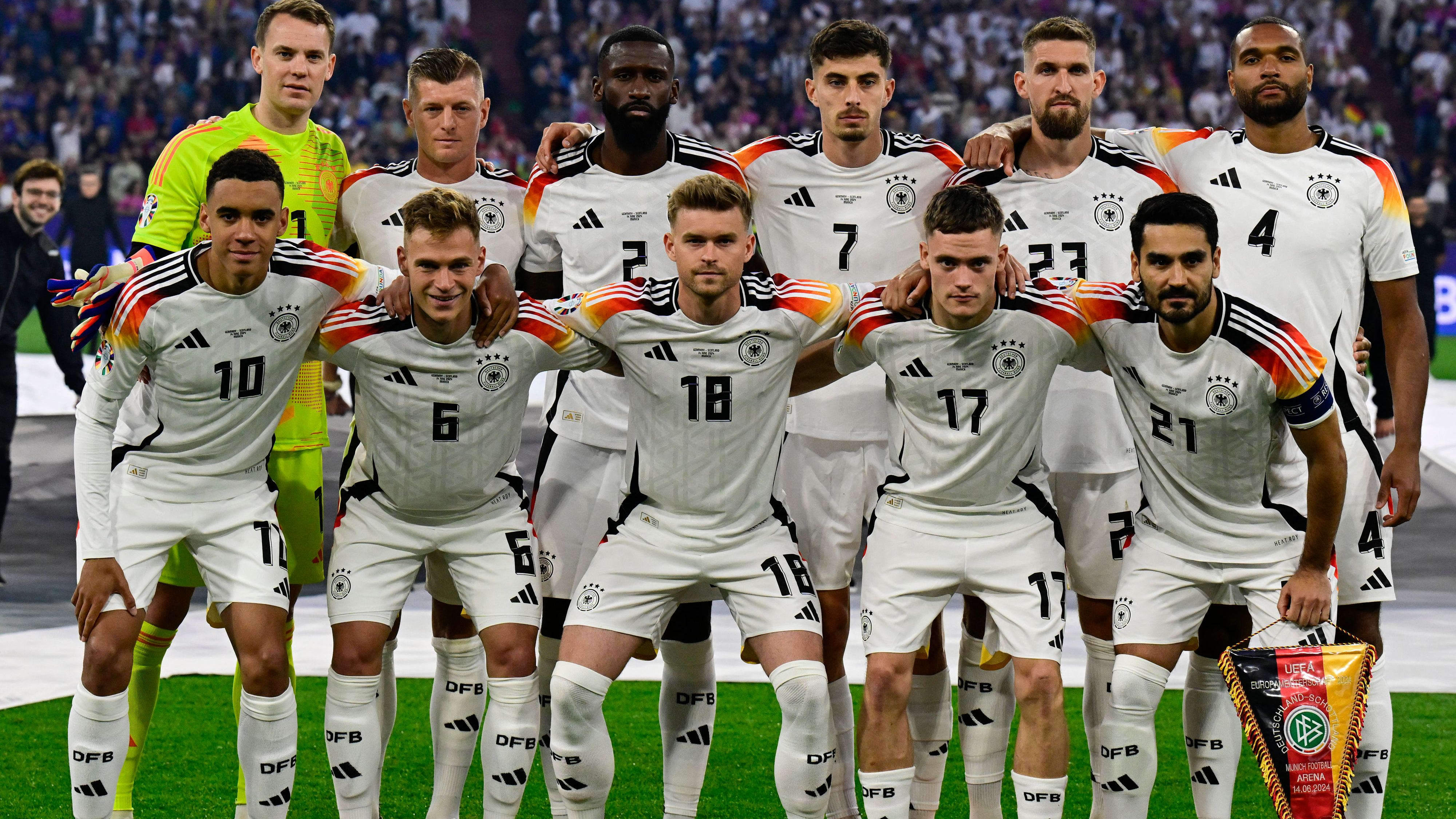 半场打爆欧预赛黑马,剑指第4冠!_德国队_比赛_苏格兰队