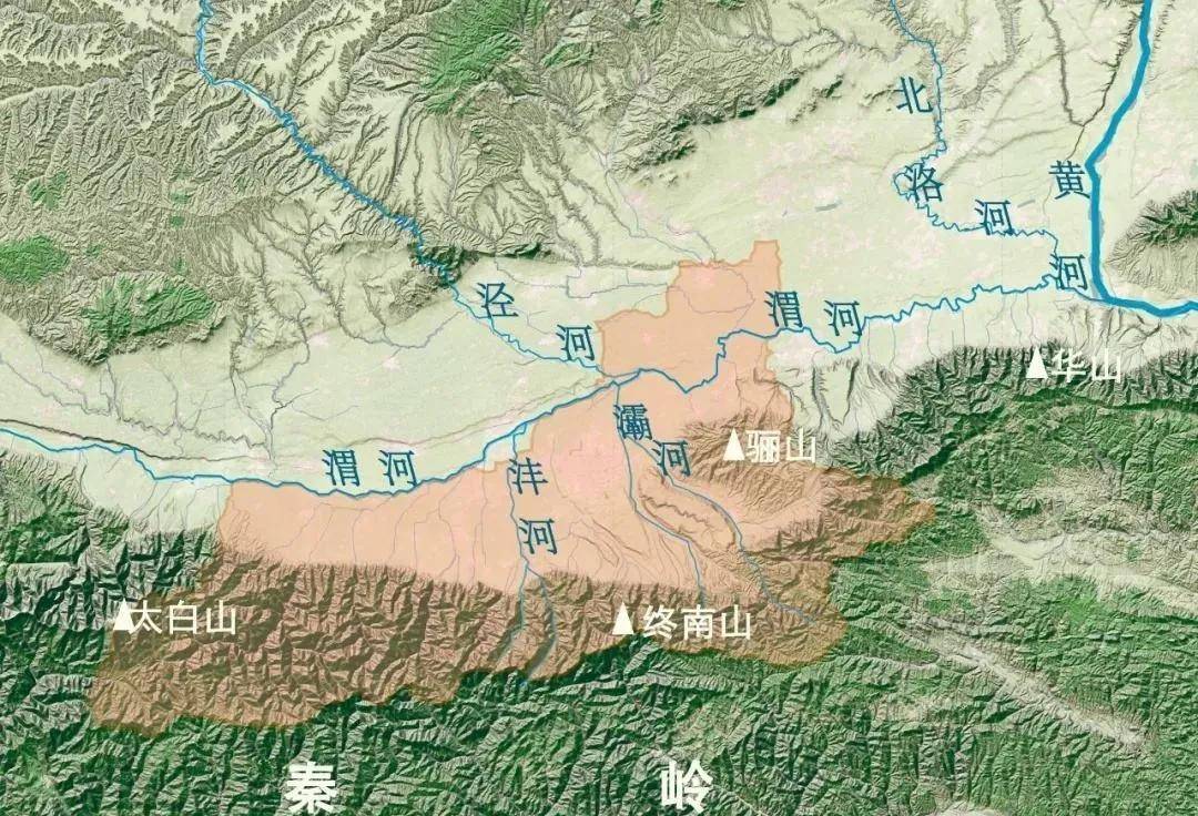 荆山山脉地图图片