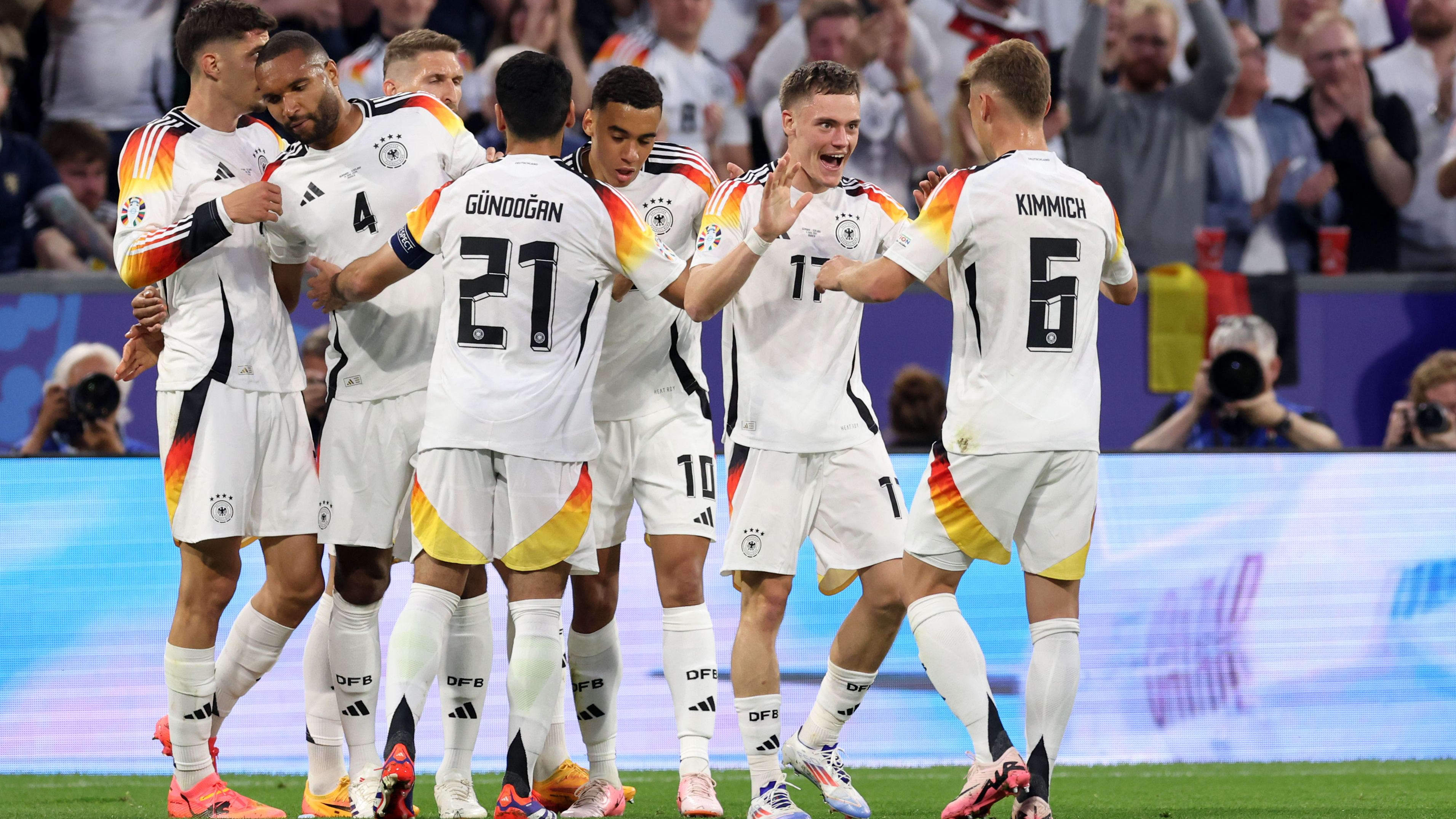 半场打爆欧预赛黑马,剑指第4冠!_德国队_比赛_苏格兰队