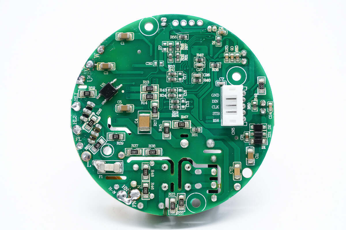 内置11万转高速无刷风机,小适1600w高速电吹风拆解