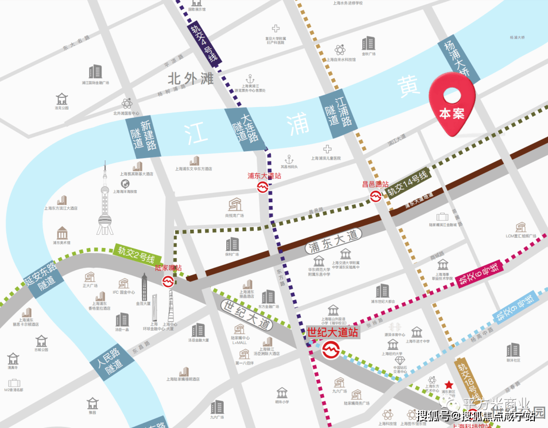 陆家嘴滨江中心观浦东全线江景,陆家嘴滨江中心北独栋总部,陆家嘴滨江