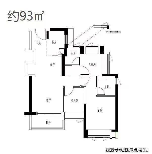 2023年8月底【产品面积】约82﹐3房1卫/约93﹐3房2卫【车位】470个