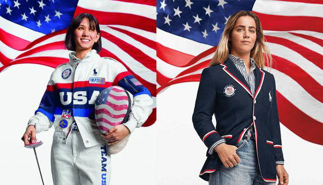 美国奥运开幕式服装曝光,遭球迷集体嘲讽