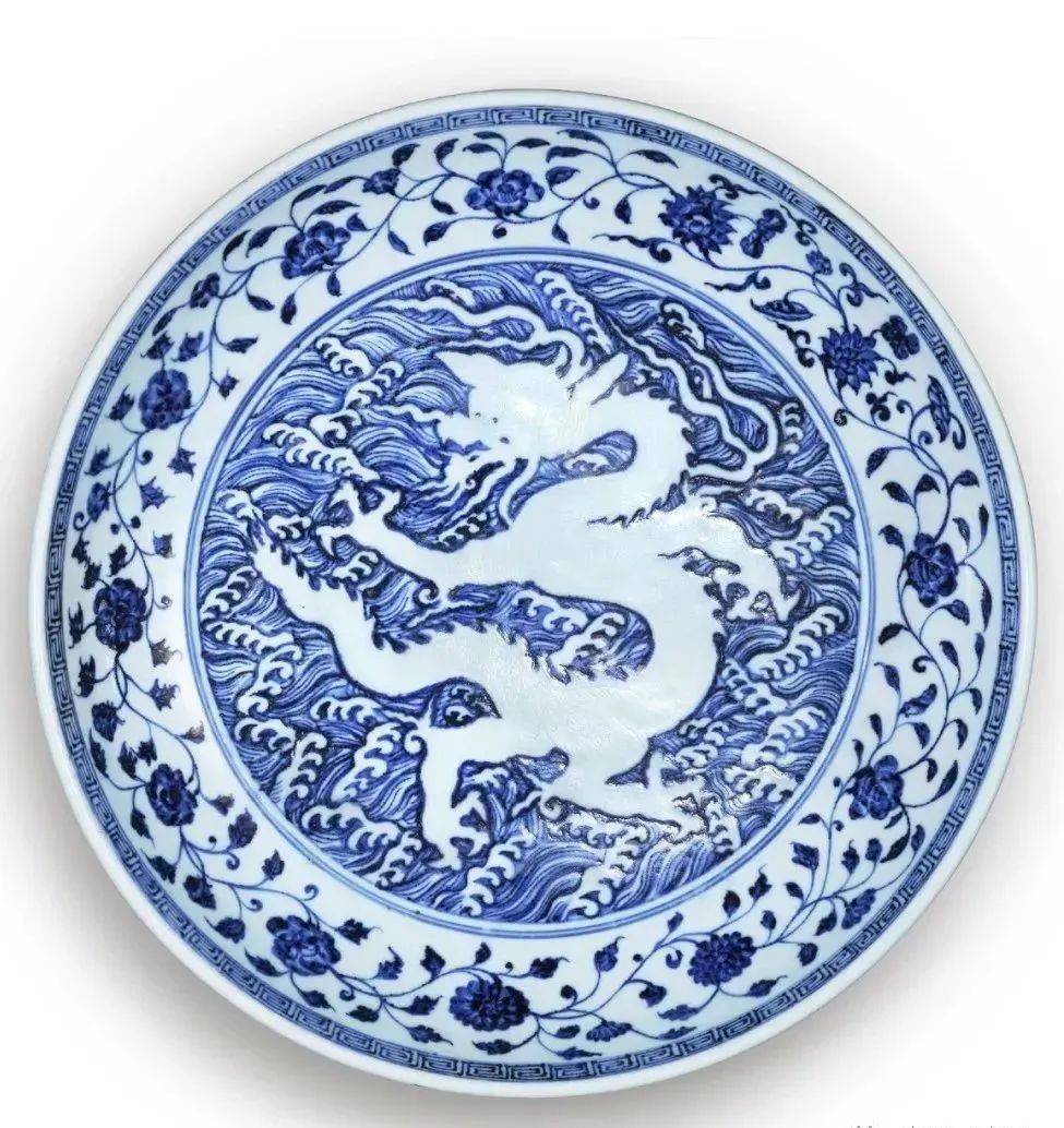 永乐龙纹大盘，估价20万，拍出5980万_搜狐网