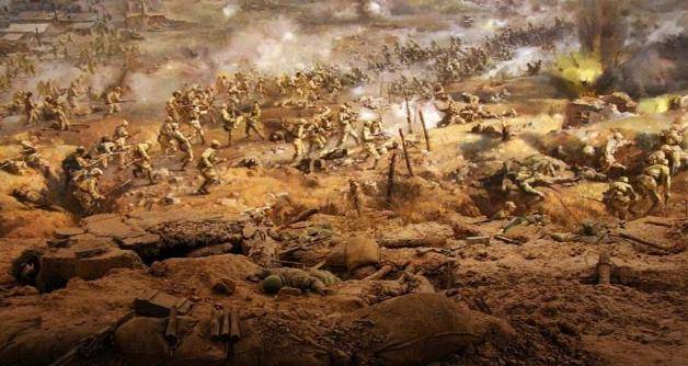 淮海战役中一个奇特景象:敌我阵地竟呈现出截然不同的自然景观