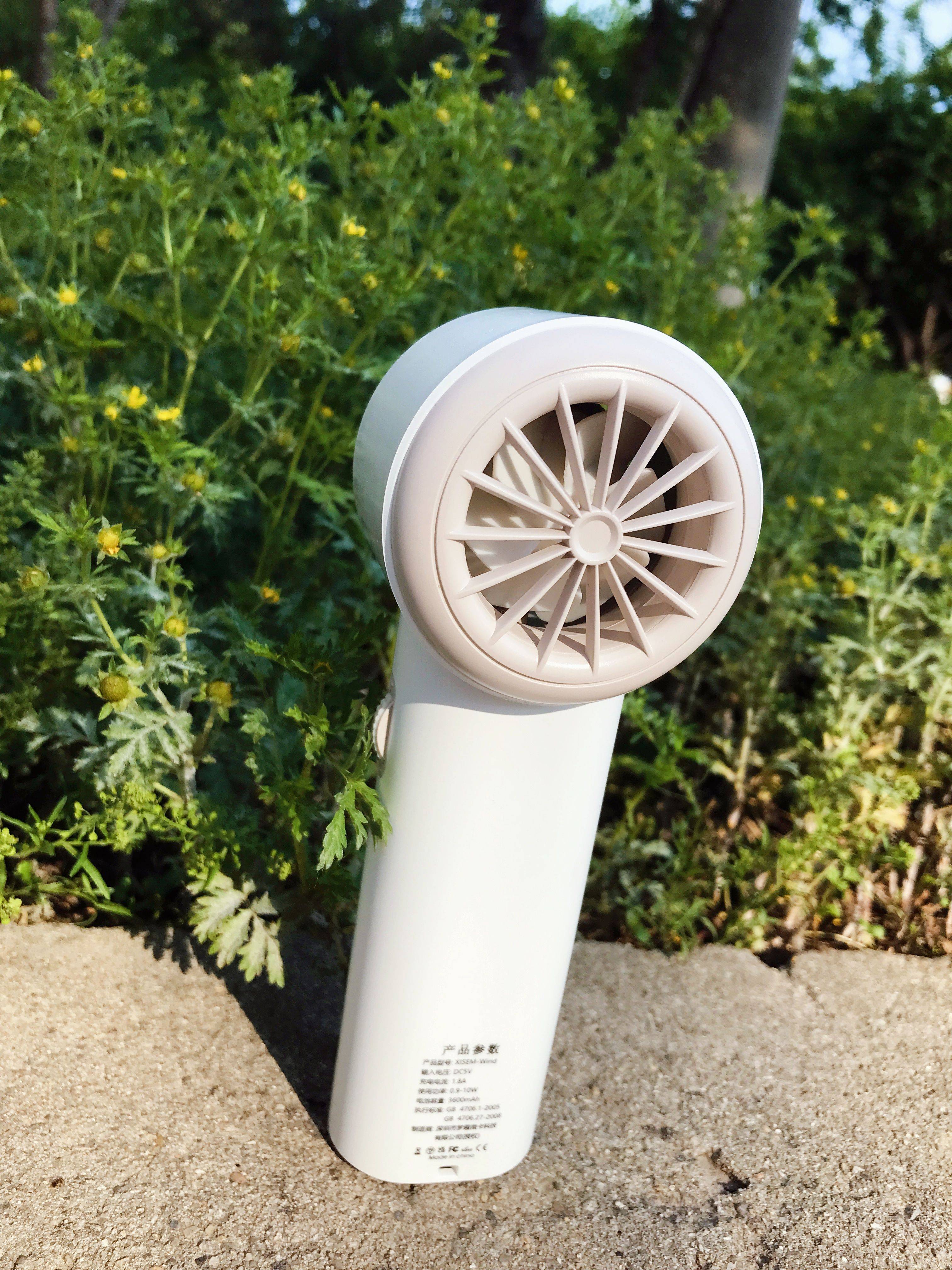 1秒降温还可冰敷的西圣wind制冷小风扇,夏日里的清凉小助手