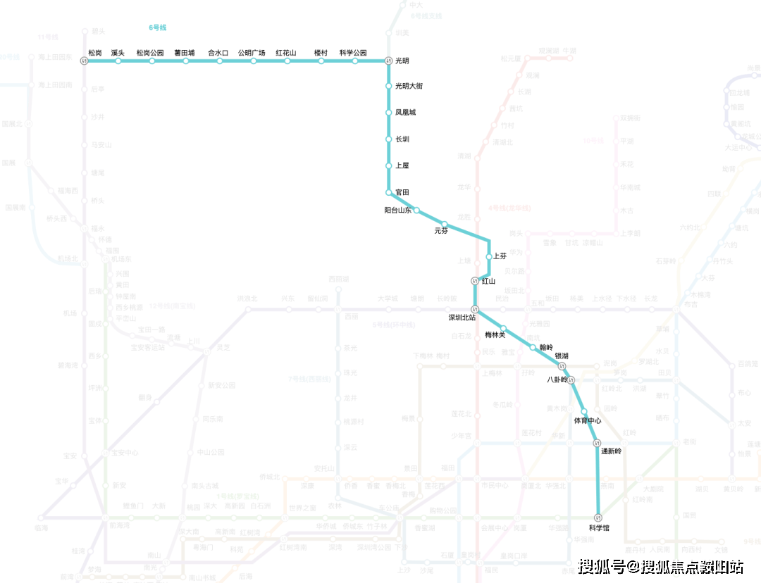地铁11号线(机场线)深圳地铁12号线(南宝线)深圳地铁14号线(东部快