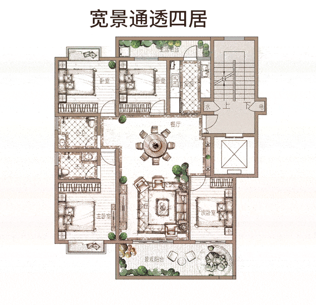 相对西山沿线,阳光资源更加充沛(西边半山山项目只有阳光城滇池半山