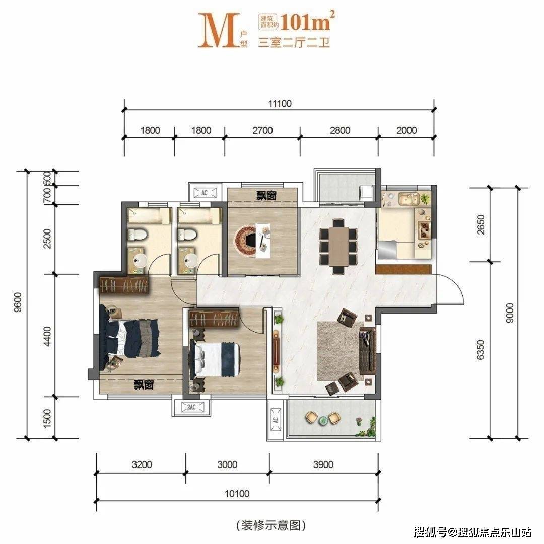 成都西派国樾户型图图片