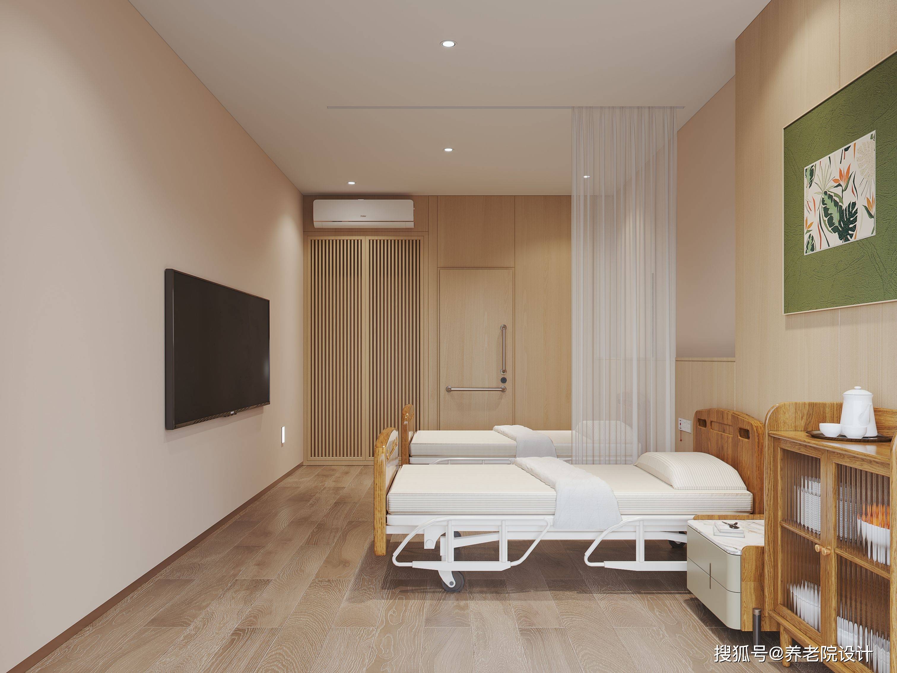 以人为本的设计理念:养老院装修效果图中的人文关怀