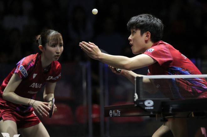 原创            张本智和双线晋级决赛！搭档早田希娜3-1战胜对手，男双3-0横扫-早田希娜赢过谁
