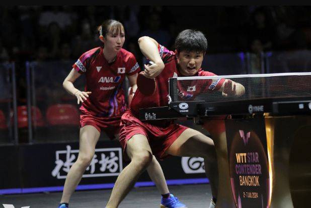 原创            张本智和双线晋级决赛！搭档早田希娜3-1战胜对手，男双3-0横扫-早田希娜赢过谁