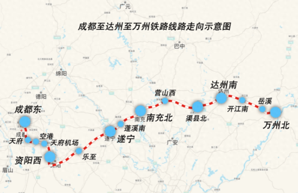 成达万高铁:砸锅卖铁也要建不是口号,四川是真掏"真金白银"的