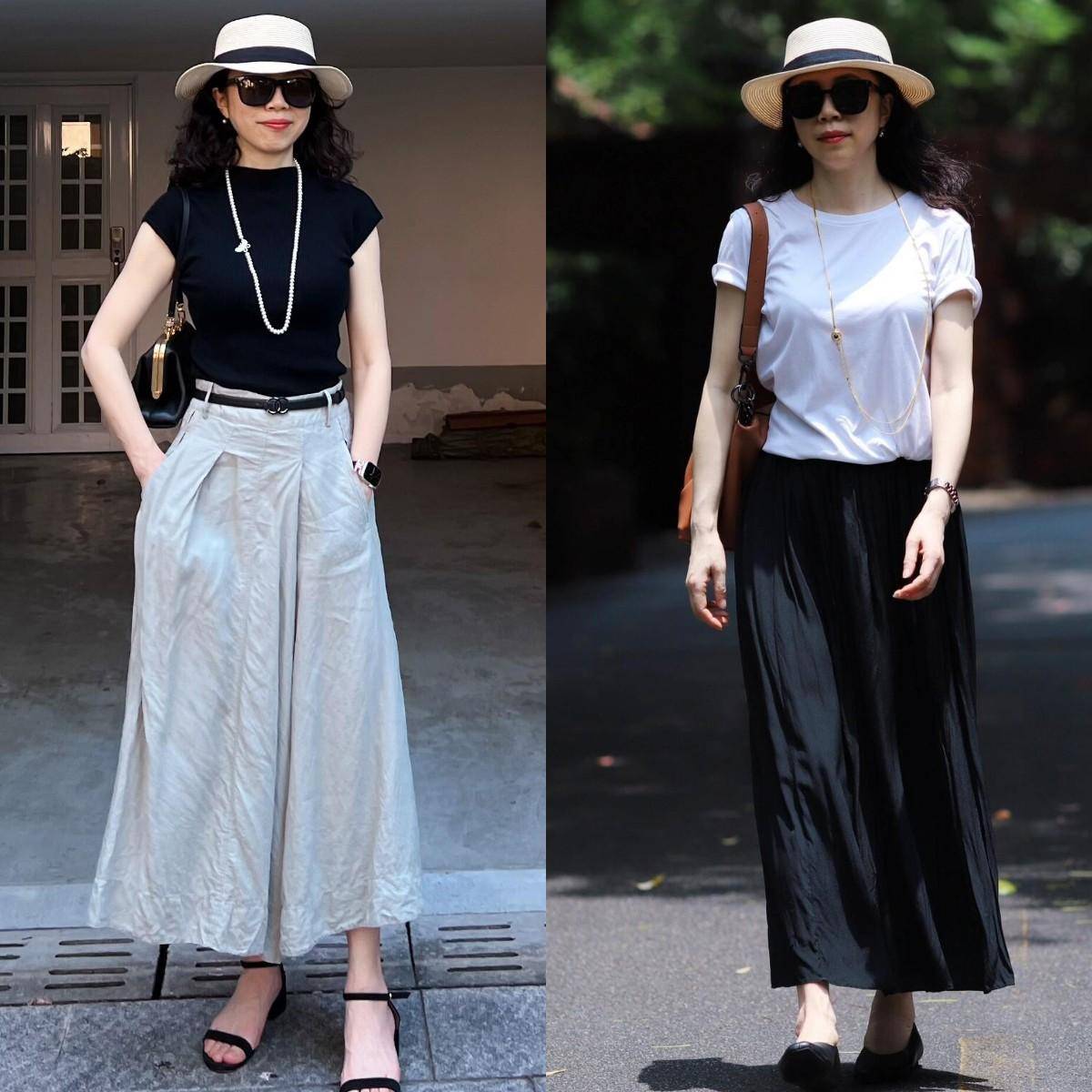 夏天,穿裙子尽量别配"运动鞋"!换成另外3双,更优雅,好看