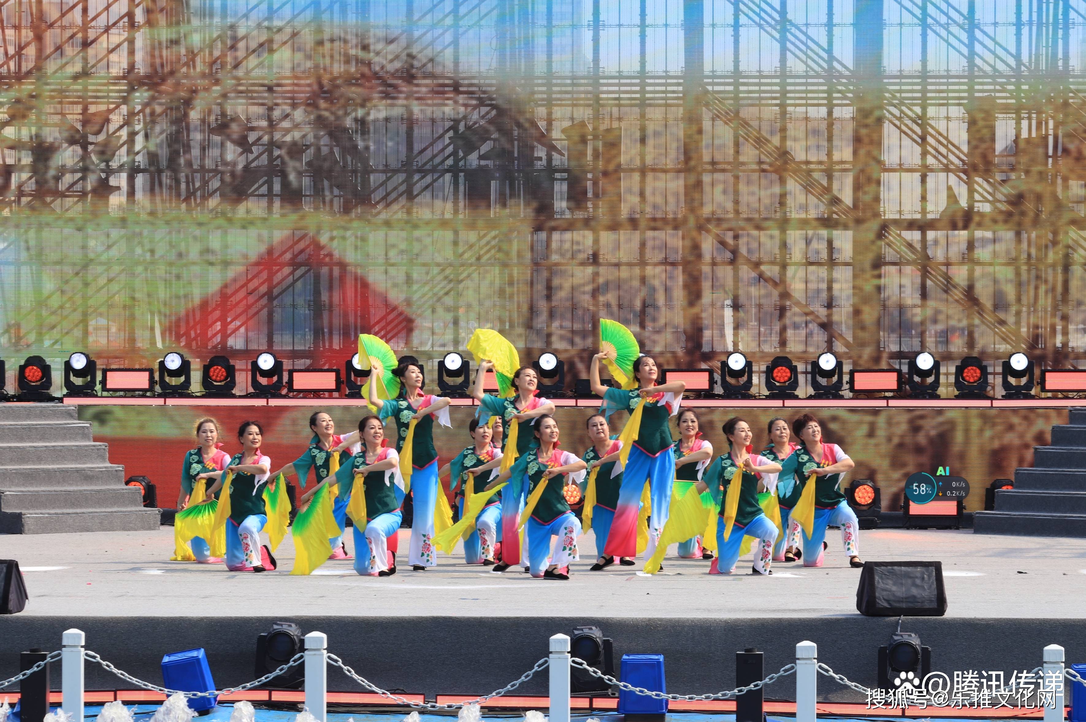 文艺铸辉煌 社区专场文艺演出在"江上大舞台"上演_进行_哈尔滨_表演