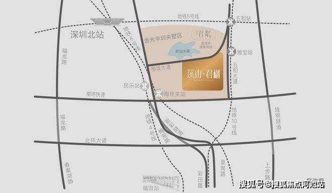 溪山君樾离项目最近地铁为10号线雅宝站,步行约5分钟左右