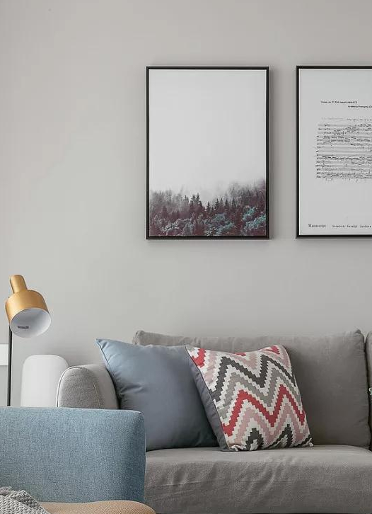 刚装修完的120㎡北欧风新房,恰到好处的精致素雅,忍不住想晒!