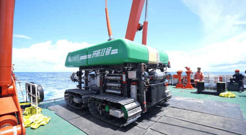 "开拓二号"深海重载作业采矿车海试成功!