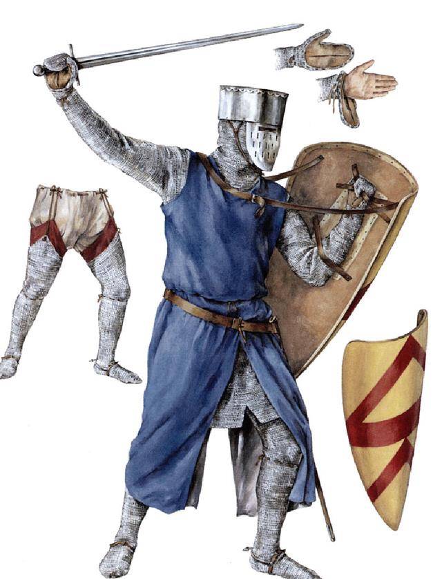 欧洲骑士自古以来都是铁罐头?这其实是他们学习东方同行的结果