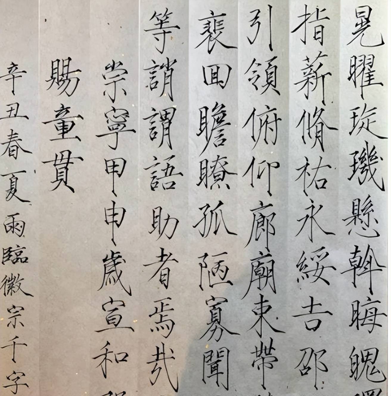 演员夏雨书法出镜,比演技还精湛,网友大赞!