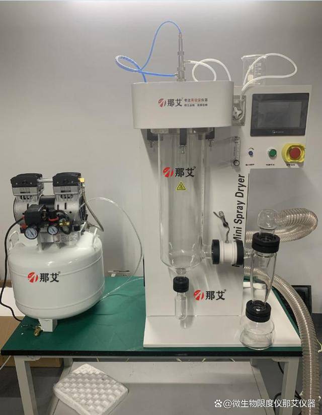 微型喷雾干燥机采用折叠滤筒过滤「那艾仪器」