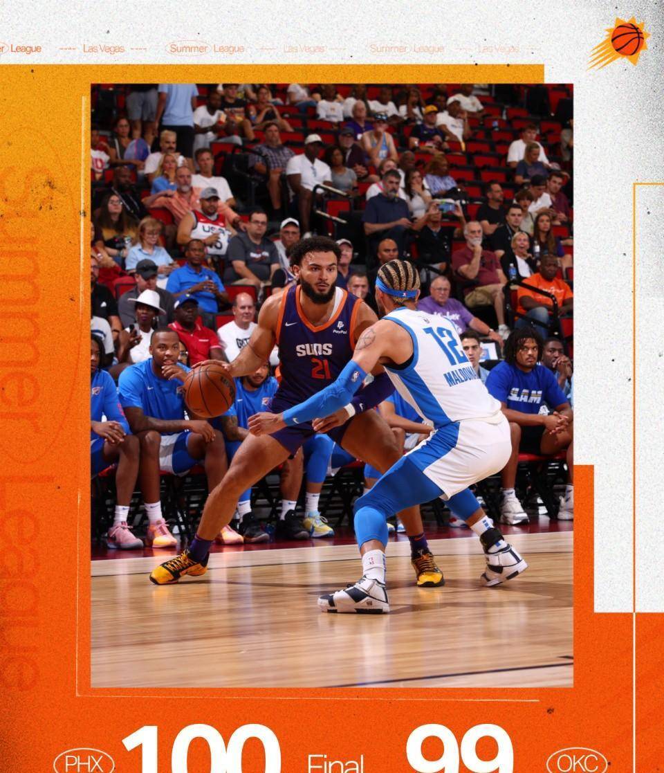 20记三分仍输球!雷霆夏联1分惜败,罗迪三罚全中反绝杀