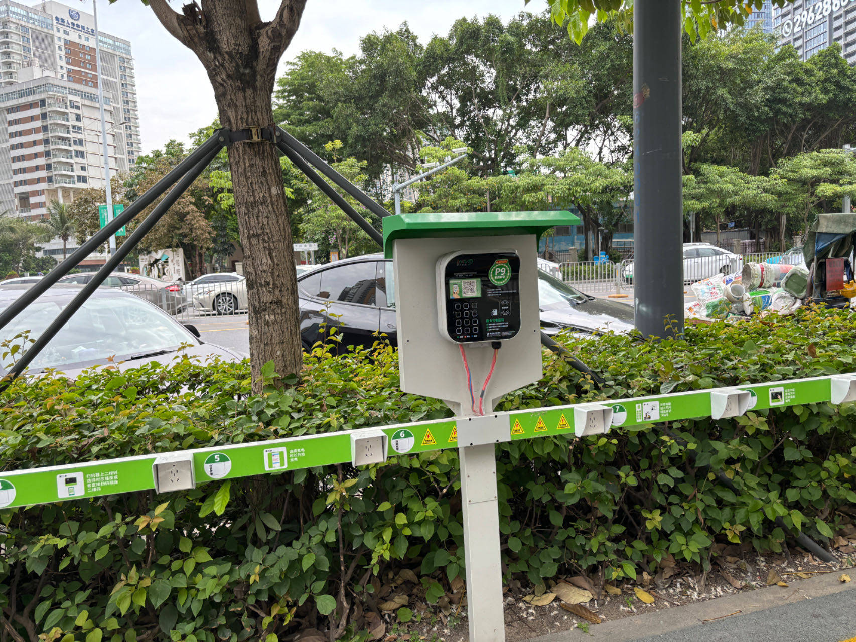 电瓶车充电桩效果图图片