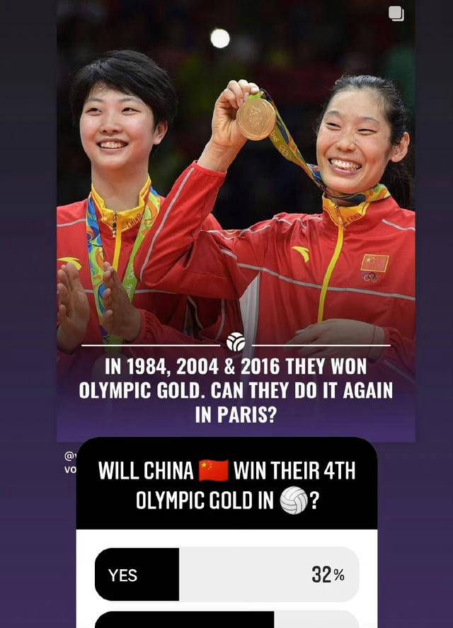 夺冠投票结果:中国女排被低估,背后逻辑深挖_塞尔维亚_与美国_奥运会